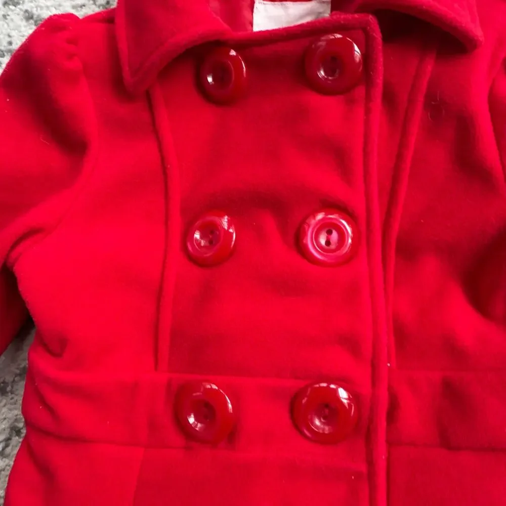 Copper Key Girls Red Coat 6/6X
